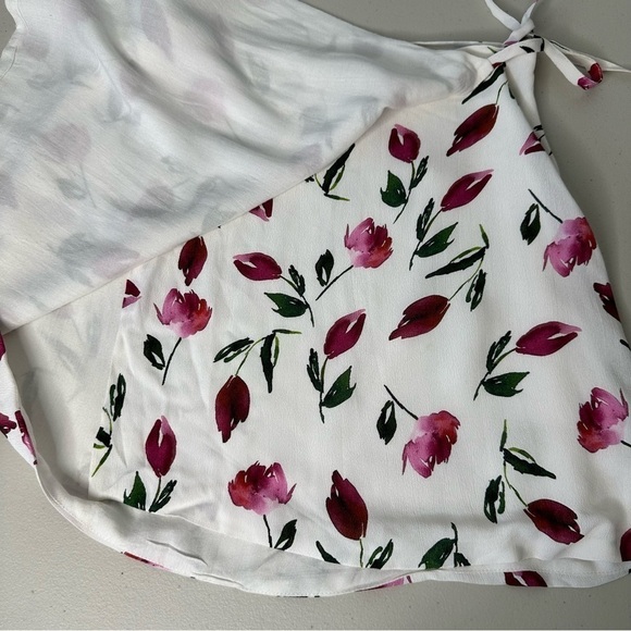 Beach Riot Heidi Skirt and Top Set Floral Tulip white XS - Picture 14 of 15